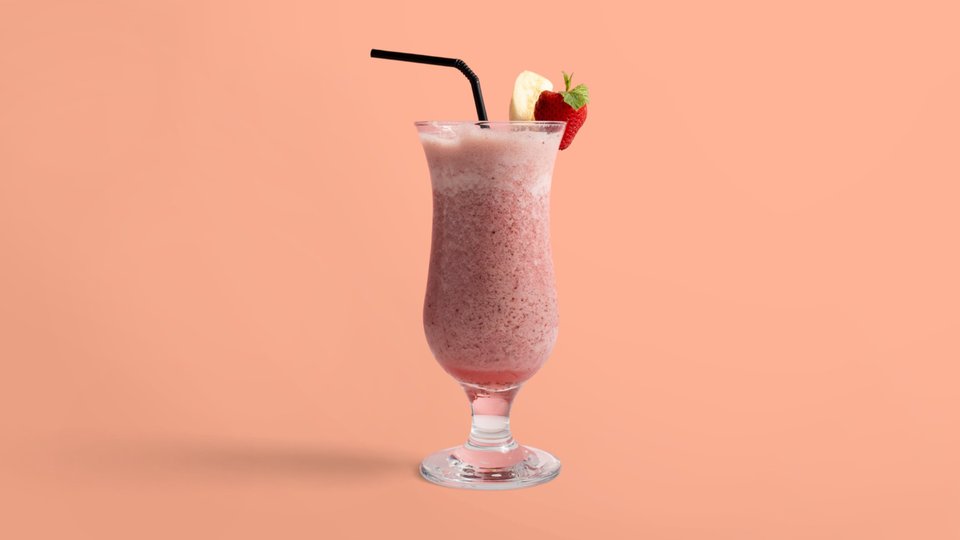 Strawberry Banana Milkshake — Milkshakes