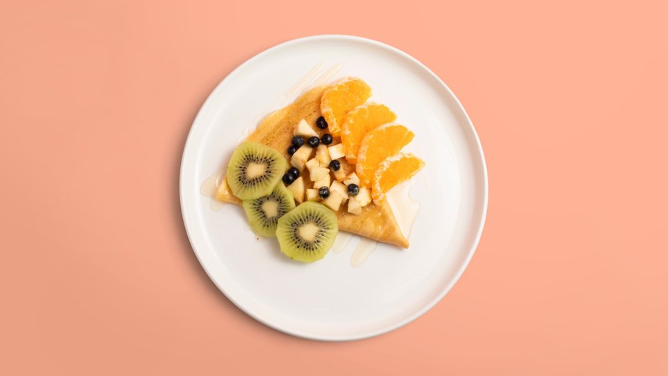 Tropical Fruit Crepe — Crepes
